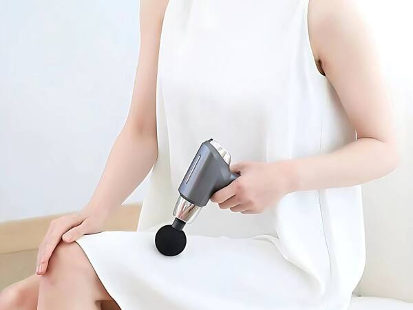 Massage gun back body massager powerful 4 tips massage gun