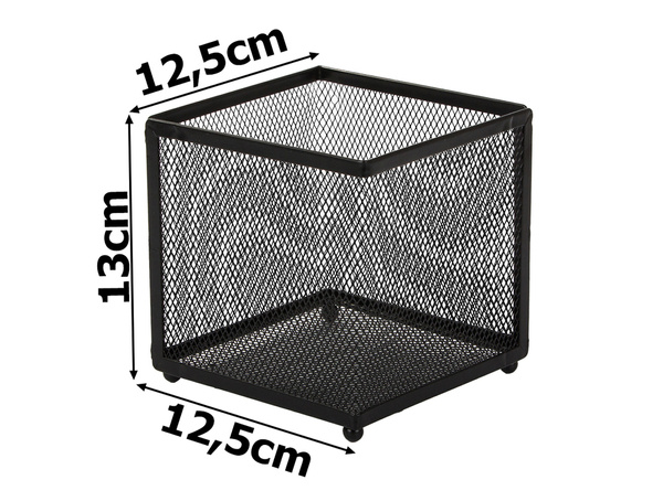 Metal mesh desk organiser large capacity universal