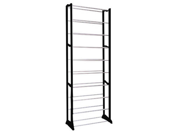 Metal shoe rack 50 pairs cabinet shoe rack