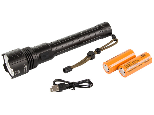 Military bailong police torch cree xhp160 power