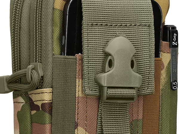 Military tactical molle belt pouch