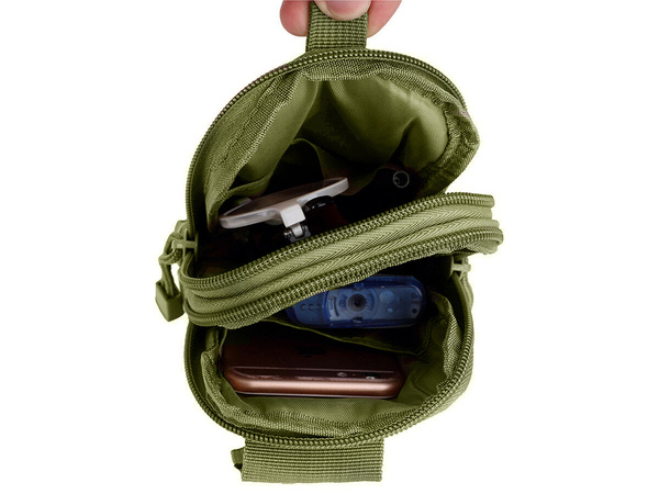 Military tactical molle belt pouch