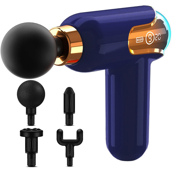 Mini massage gun powerful massage gun portable + 4 tips