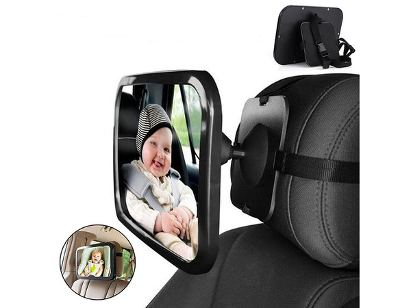 Mirror for observing a child in a car clear and safe