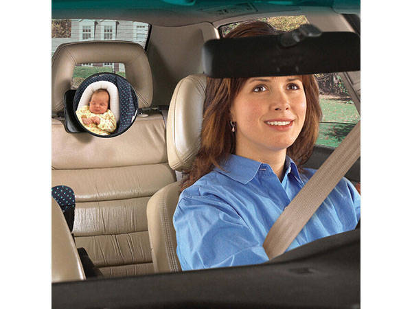Mirror for observing the child while travelling in the car 360