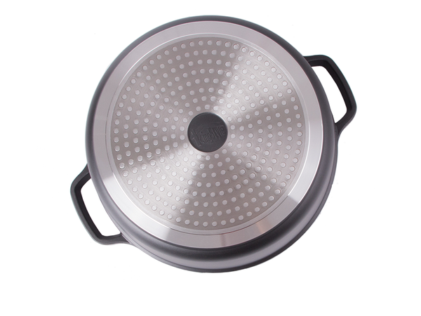 Non stick non stick cooking pot induction gas lid 7l