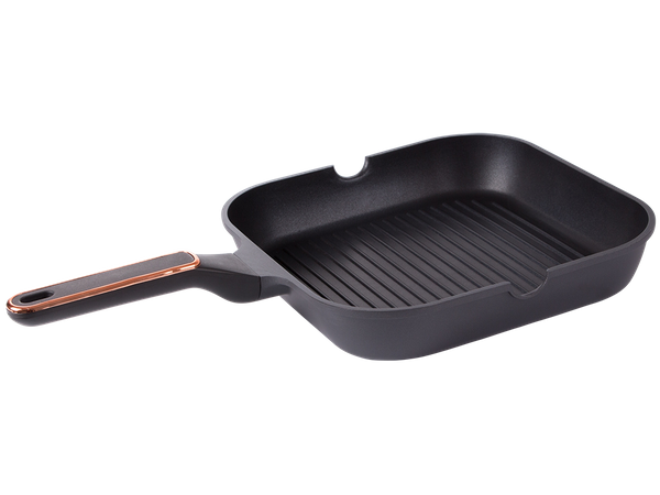 Non stick non-stick grill pan induction gas 28cm