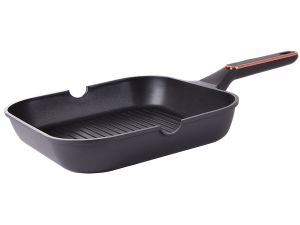 Non stick non-stick grill pan induction gas 28cm