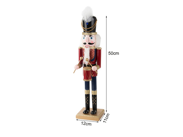 Nutcracker wooden soldier decorative christmas gift figurine