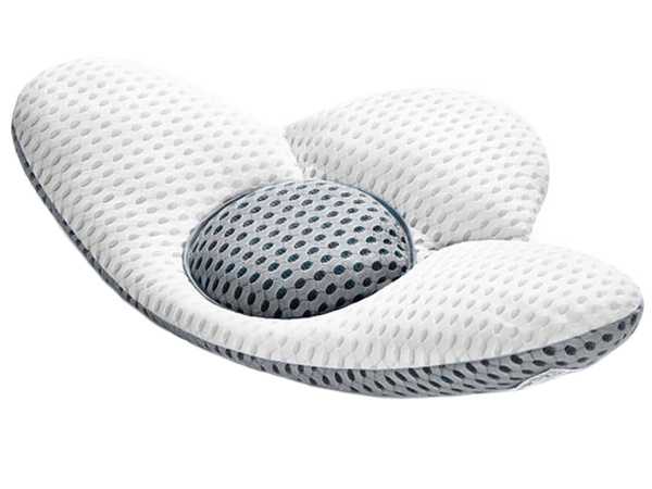 Orthopaedic back pillow lumbar support