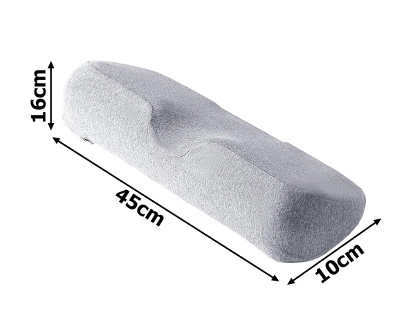 Orthopaedic sleeping pillow moulded foam ergonomic support