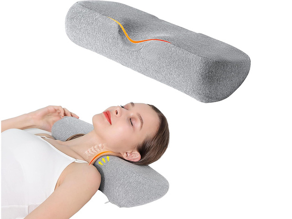 Orthopaedic sleeping pillow moulded foam ergonomic support