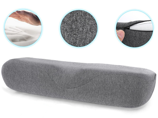 Orthopaedic sleeping pillow moulded foam ergonomic support