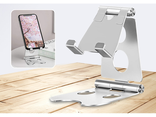 Phone holder tablet holder metal non-slip stand