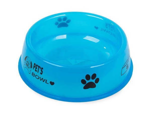 Plastic bowl for dog cat water stall 0.4l