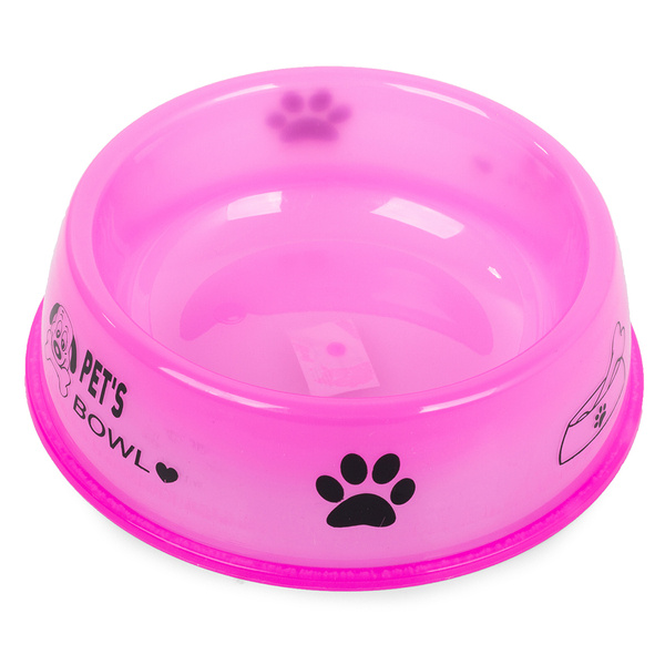 Plastic bowl for dog cat water stall 0.6l