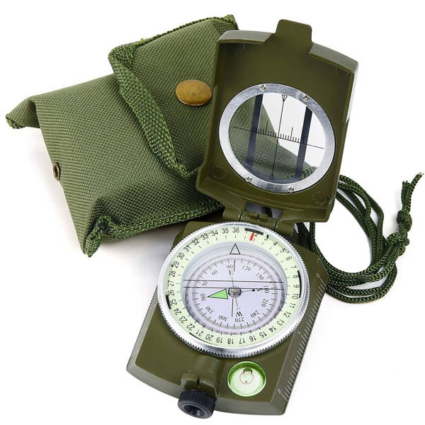 Prismatic compass professional military compass