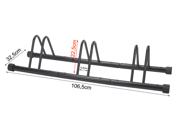 Rack for 3 bicycles bicycle storage service parking barriers