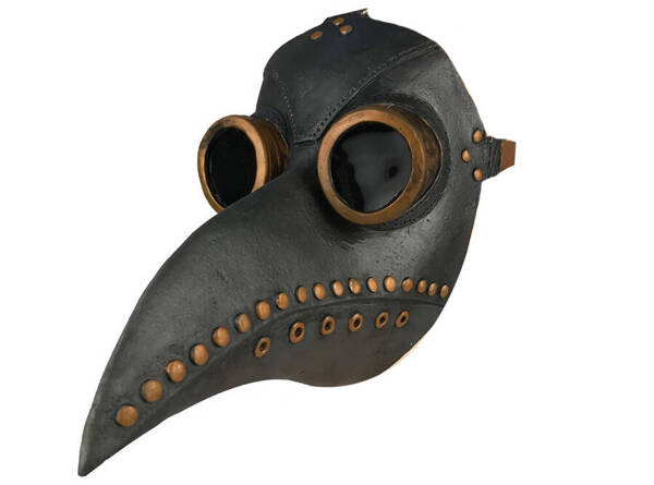 Raven bird plague mask doctor latex halloween