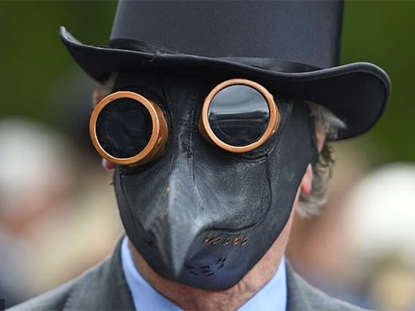 Raven bird plague mask doctor latex halloween