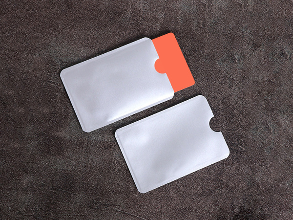 Rfid anti-theft key card holder x4