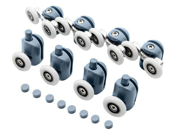 Rollers for shower cubicle set wheels 8 rollers