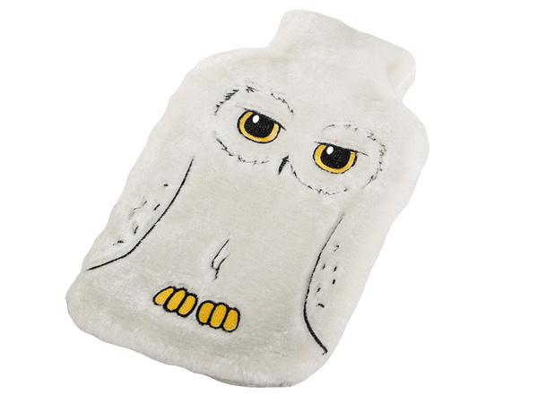 Rubber water heater with cover owl plush warmer for children