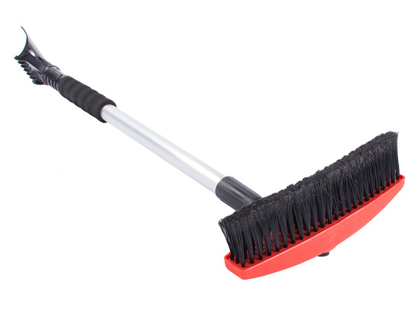 Scraper brush telescopic brush folding glass ice snow 2in1