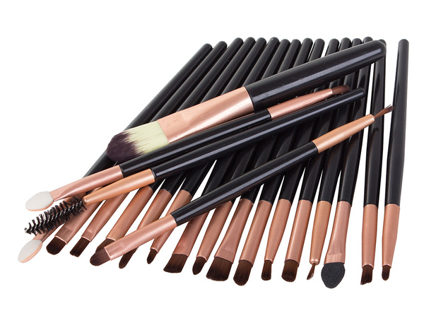 Set of professional make-up brushes 20 pieces