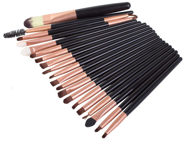 Set of professional make-up brushes 20 pieces