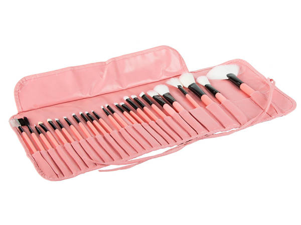 Set of professional make-up brushes 24 pieces