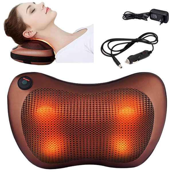 Shiatsu neck massager cushion body back