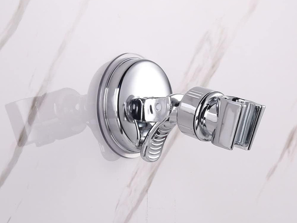 Shower handset holder swivel head strong suction cup shower