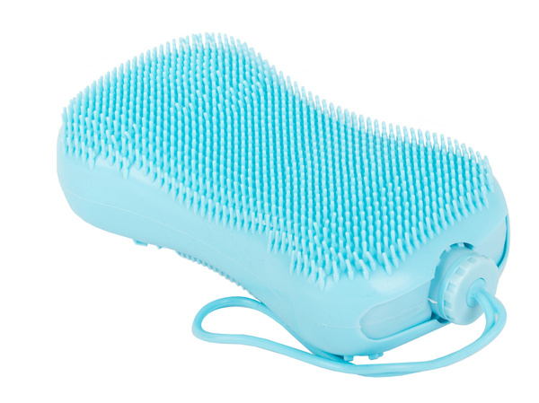 Silicone back brush body massager