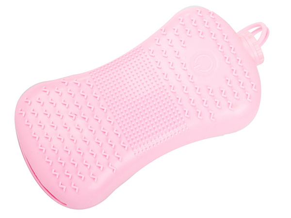 Silicone back brush body massager