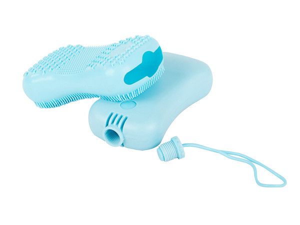 Silicone back brush body massager