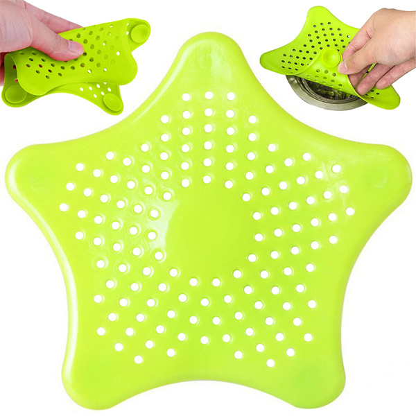 Silicone strainer strainer for sink shower drain