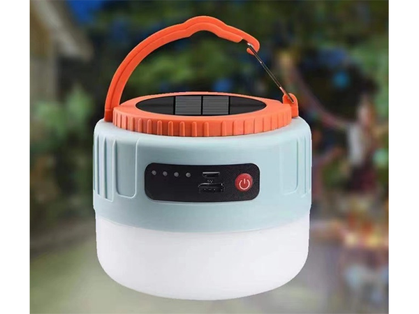 Solar travel light for camping usb led remote control