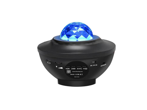 Star projector led night light rgb + remote control