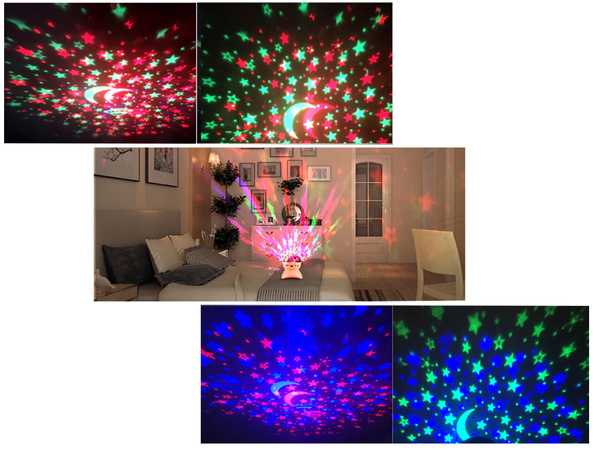 Star projector night light star led speaker bluetooth usb projector