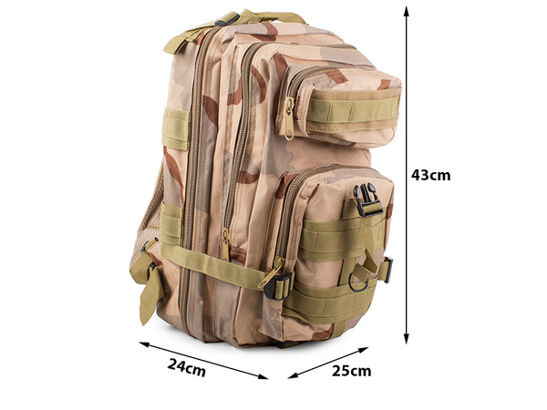 Tactical military backpack military survival 30l