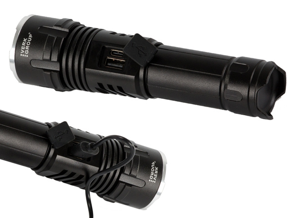 Tactical military bailong led cree xhp160 torch
