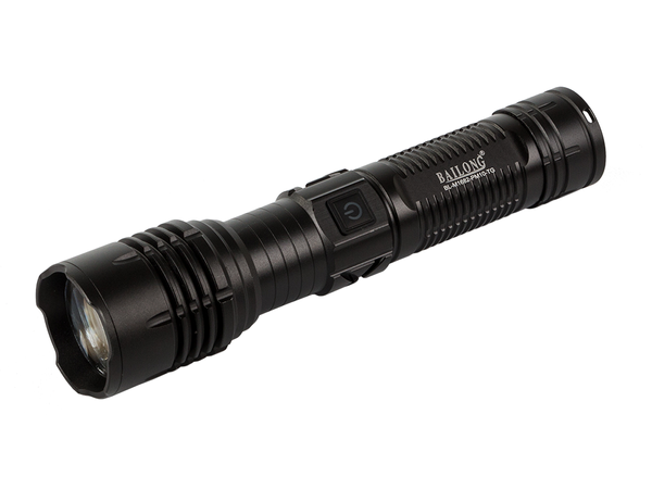 Tactical torch bailong strong led pm10-tg zoom