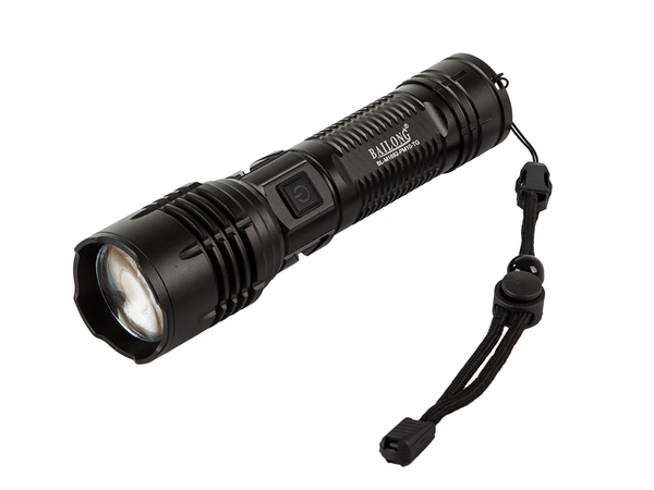 Tactical torch bailong strong led pm10-tg zoom