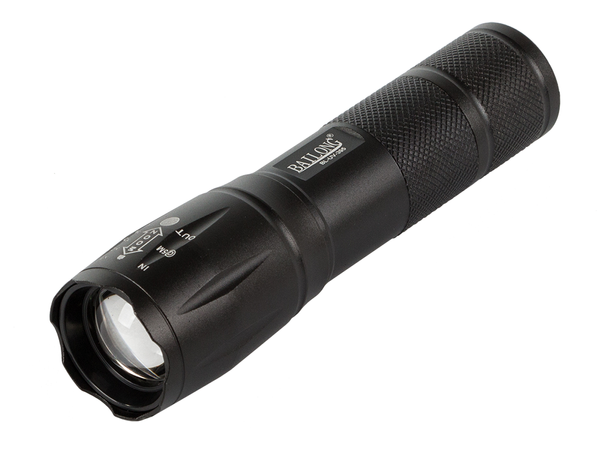 Tactical torch bailong zoom cree led q3 uv test