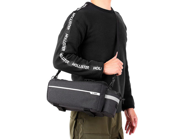 Thermal bicycle bag for carrier pannier