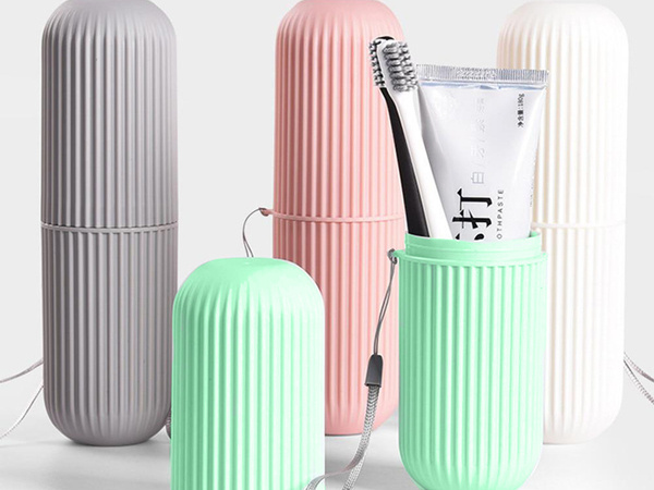 Toothbrush case toothpaste travel organiser cosmetic case