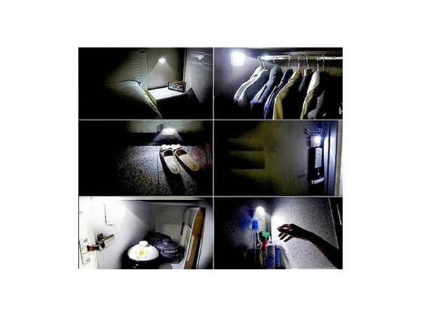 Touch lamp 5 led with remote control lamp batteries