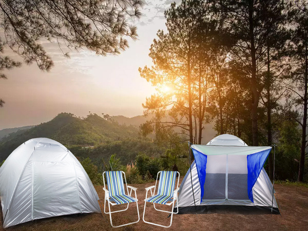 Tourist tent camping canopy iglo 4 persons