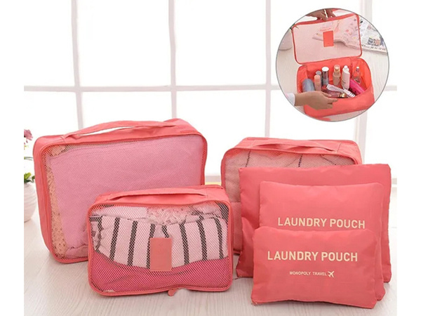Travel organisers for laundry bags x6